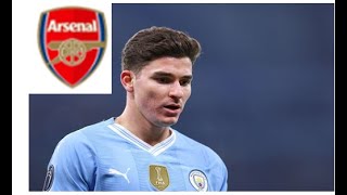 🚨 Arsenal Linked with Julian Alvarez Swoop from Man City! 🔥⚽️