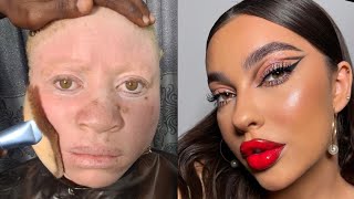 VIRAL ☝️😱 BOMB 💣🔥 BRIDAL GELE AND MAKEUP TRANSFORMATION |  MAKEUP TORTURIAL 2013