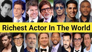 Richest Actor In The World 🌏 Top 25 Actor 🔥 #shorts #shahrukhkhan #salmankhan #akshaykumar