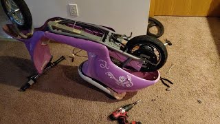 How to Fix Replace Tire Tube on Pocket Mod Electric Scooter