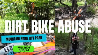 Dirt Bike Abuse | Mountain Ridge ATV Park