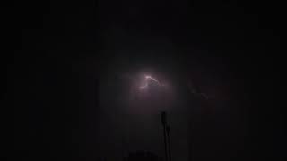 Thunder ⛈️ lightning ⚡ captured 📸 #randomevent #randomclick #night