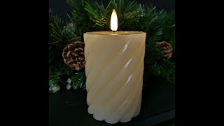 Safe Flameless LED Candle Christmas Decoration