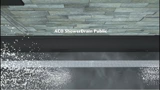 ACO ShowerDrain Public Duschrinne - ästhetisch, flexibel und sicher