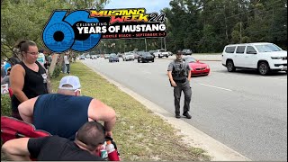 MUSTANG WEEK DAY 6: FULL SENDS FROM CAR SHOW!!! *COPS SHUT IT DOWN* 🚔🐺🔥