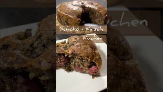 🍒 Kirsch-Kuchen mit Schokolade und Zimt -  soo lecker 🤤 #backen #lecker #schnell #kirschen