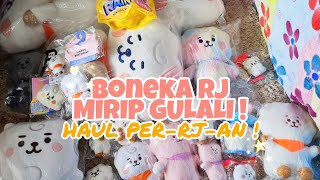 BT21 RJ COTTON CANDY, RAINBOW SERIES, JELLY CANDY SERIES, AND JAPAN HAUL REVIEW ! [ INDONESIA ]