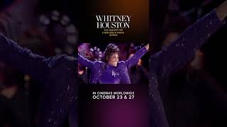 #WhitneyHouston  - The Concert for a New South Africa (Durban) In Cinemas Worldwide October 23 & 27