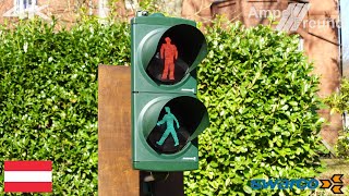 [4K] Swarco Combia Ciflow pedestrian Traffic Light Ø200