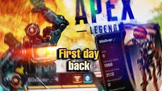 First day back on|Apex Legends😈