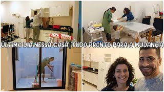 ÚLTIMO DIA NESSA CASA|TUDO PRONTO PARA A MUDANÇA| TIRAMOS O ARMÁRIO E MAIS| Amanda Maria