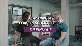 Lesgeven of bedrijfsleven? - Fontys ICT