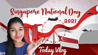 Singapore National Day 2021 || సింగపూర్ నేషనల్ డే ఈసారి ఇలా || Today Vlog ||