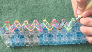 How to make a Fishtail Rainbow Loom bracelet - Easy Tutorial