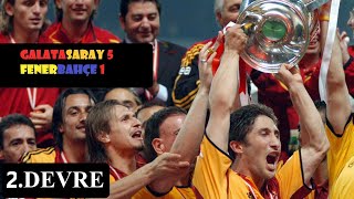 Galatasaray 5 Fenerbahçe 1(TAM MAÇ) 11 MAYIS 2005 2.DEVRE #galatasaray#maçözeti#nostaljimaçlar