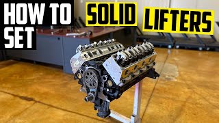 How to Adjust Solid Roller Rocker Arms! (I.C.E. Method)