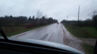 Freightliner FL80 through a Muddy Road