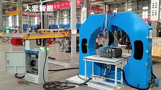 New design for tire stretch wrapping machine