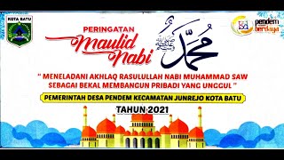 PERINGATAN MAULID NABI PEMERINTAH DESA PENDEM 2021