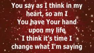 Warren Barfield - Words of my Mouth [With Lyrics]