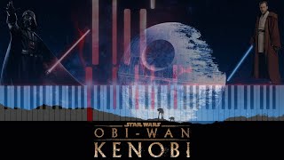 "Obi-Wan" from Star Wars: Obi-Wan Kenobi Piano Solo, Sheet Music Synthesia Preview (2022)