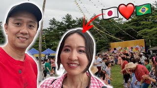 ENCONTREI UMA YOUTUBER JAPONESA NA FESTA JUNINA NO JAPÃO @liamobrasil | NA FOLGA 494