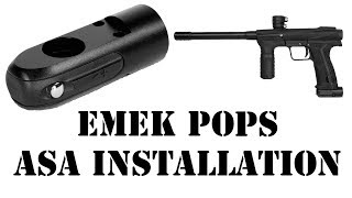 How to Install the POPS ASA on the EMEK 100