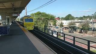 LIRR TC82 Engineering Inspection Vehicle through Bellmore NY