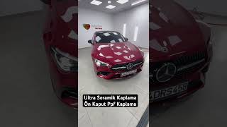 Mercedes Ultra seramik kaplama, ön kaput Ppf kaplama