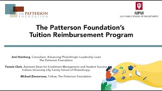 The Patterson Foundation's Tuition/Fees Reimbursement Program