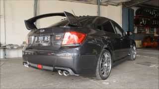 Subaru STI GVF with Corsa Performance Exhaust - CK Motorsport