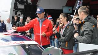 Mattias Ekstrom Interview Moscow Raceway 2015