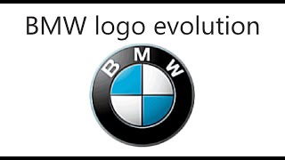 Evolution of BMW logo