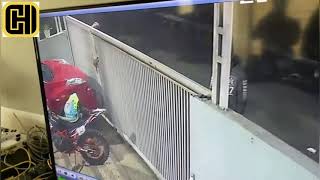 Detik Detik Pencuri motor ini Terekam Cctv