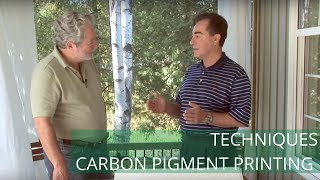 Carbon Pigment Printing with Mark Dubovoy