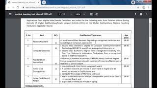 Medical Teaching Institutions Appellate Tribunal jobs