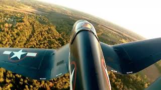 WAR Corsair Flight 2 Tail view