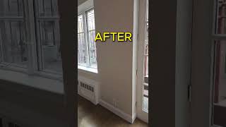 Replace Sheetrock, Molding, Paint and Spackle | Flix Handyman #shorts #shortsvideo #newyork