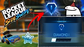 I GOT TO 💎DIAMOND💎 FINALLY😎 | 1v1 INTENSE MATCH | NEXT IS GRAND CHAMPION | Rocket League Sideswipe