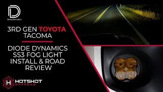 Install & Review | Diode Dynamics SS3 Sport 3rd Gen Tacoma. Are LED fog lights worth the upgrade?