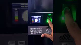 How to add fingerprint on the essl biometric attendance device. #installation #cctvsecuritysystems