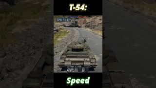 WAR THUNDER: LEOPARD 1 vs T-54(1951) COMPARISON #wt #comparison #vs #tanks