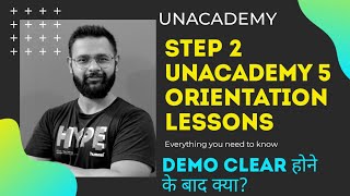 Unacademy demo lesson select होने के बाद क्या करें | 5 Orientation lessons कैसे बनाएं educators