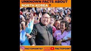 Interesting facts about North Korea??🤔#factopoint