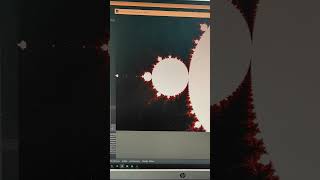 #godot4 RealTime Mandelbrot set zoom using compute shaders! #shorts