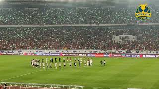 MERINDING...MOMENT SAKRAL RIBUAN SUPORTER MENYANYIKAN LAGU TANAH AIRKU USAI INDONESIA VS AUSTRALIA