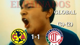 Fracaso! América vs Toluca 1-1 semifinal vuelta | Reacción