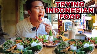 EATING AMAZING INDONESIAN FOOD! GRABE ANG SARAP + TIRIK MATA DANCE SA BALI!