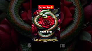 Snake+rose Hybrid creatures#hybrid #collab #combine #collabration  #shorts#fun #creatures #funny