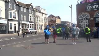 Blackpool Vs Stockport 17/08/2024 Police Ready For Any Trouble The Manchester And The Bridge Part !